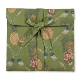 Pineapple & Songbird Olive Long Pajama Set