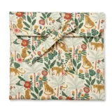 Jungle Leopard Botanical Long Pajama Set