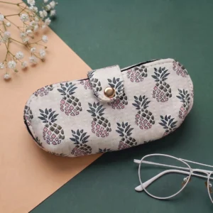 Pineapple Punch Quilted Glasses Pouch